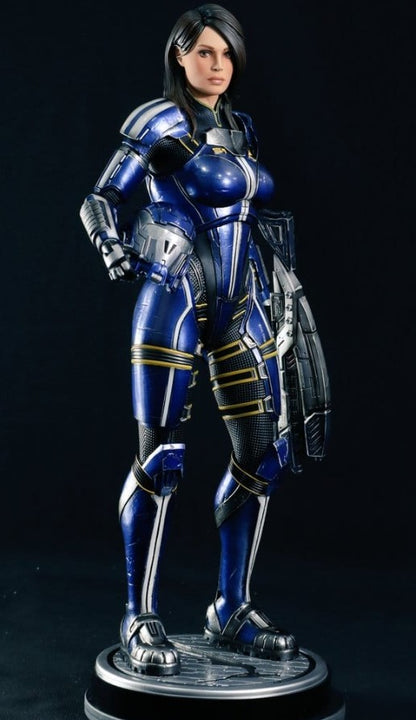 Mass Effect Ashley Bemalte Figur 25 cm Großformat