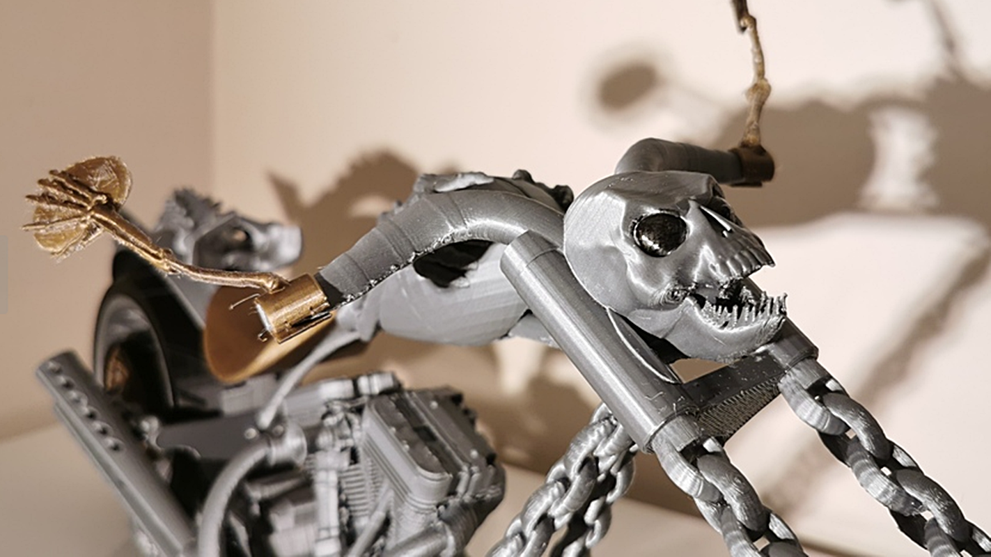Ghost Rider Bemalte Figur