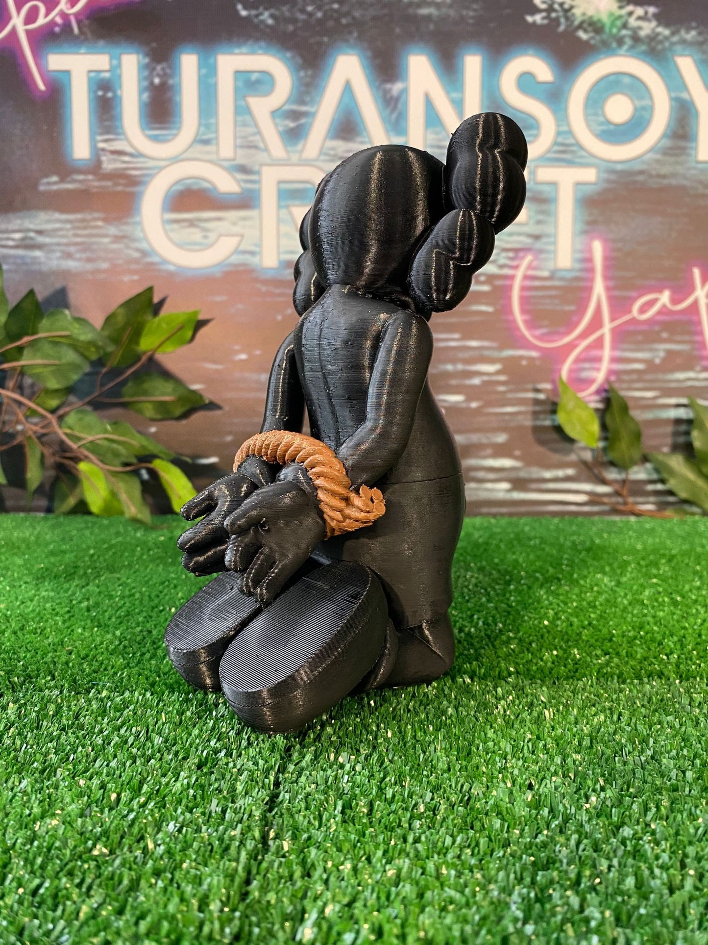 Kaws Geiseln Bemalte Figur 20 cm hoch