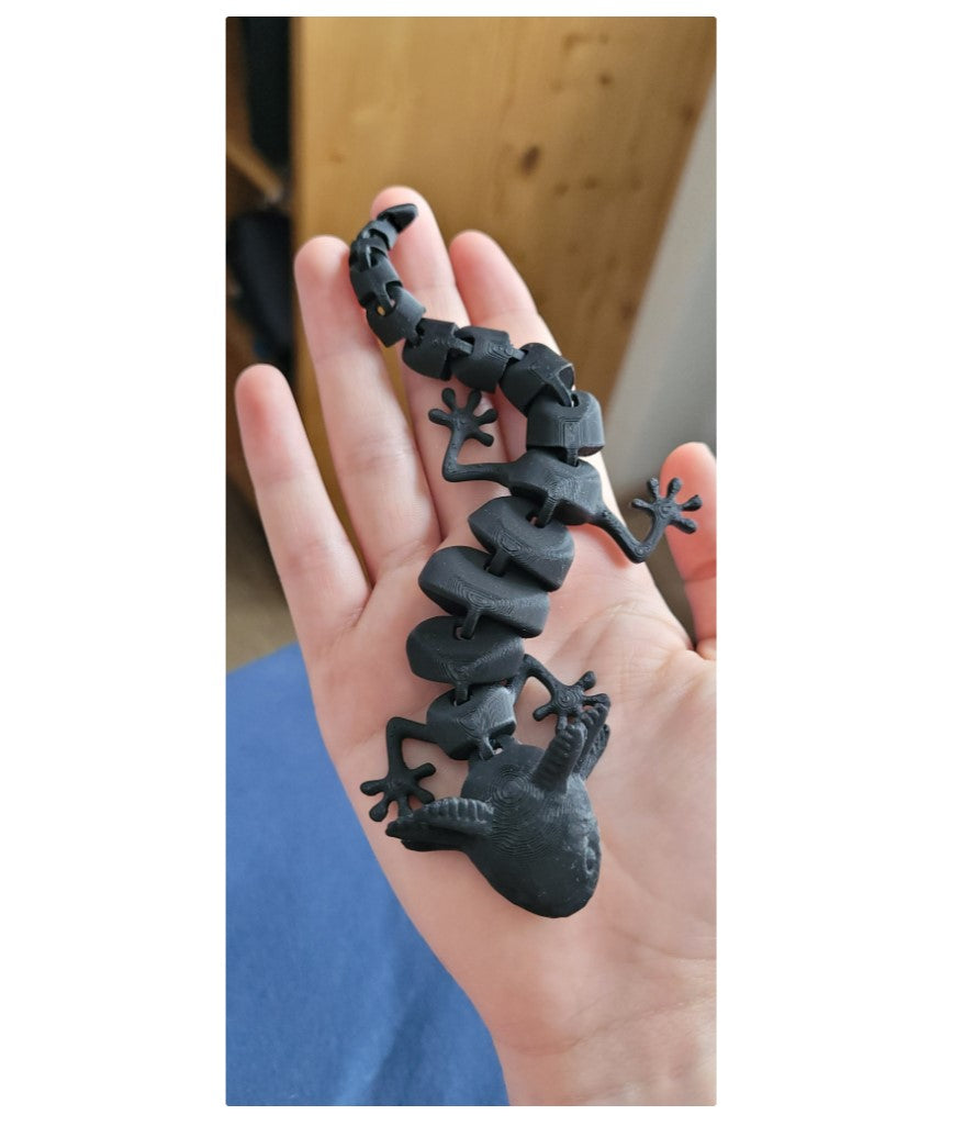 Bewegliches Axolotl-Salamander-Spielzeug (Große Größe)