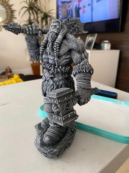 Varok Saurfang World Of Warcraft Bemalte Figur 20 cm Riesenformat