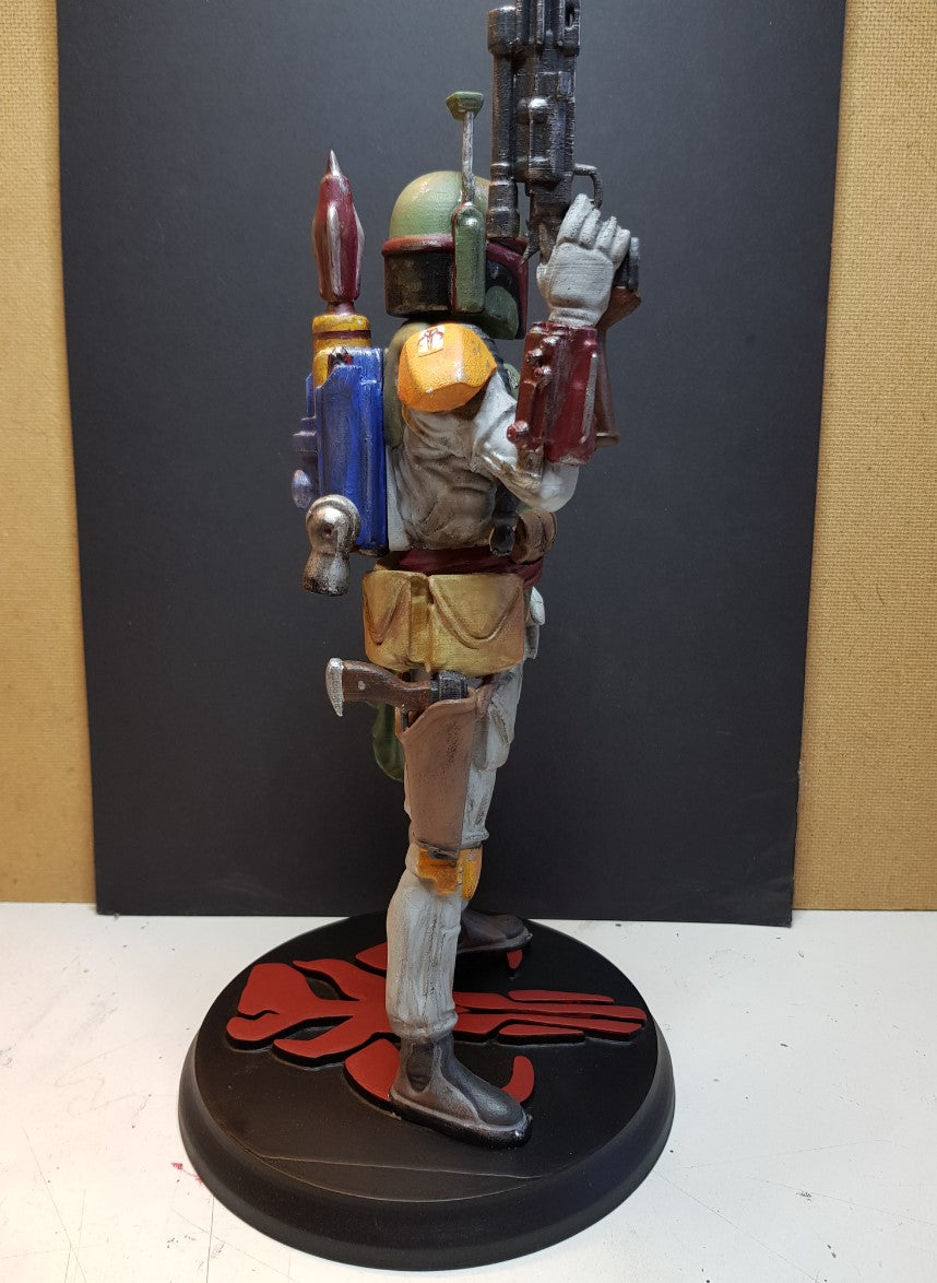 Boba Fett Star Wars Bemalte Figur 25 cm (Große Ausführung)