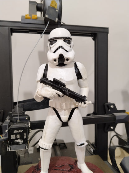 Stormtrooper Action Star Wars Handbemalte Figur 25 cm (Riesenformat)