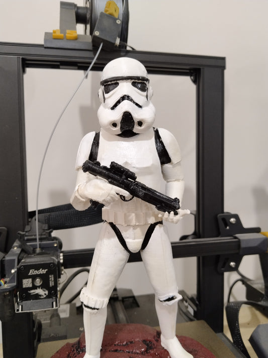 Stormtrooper Action Star Wars Painted Figure 25 Cm (Giant Size)