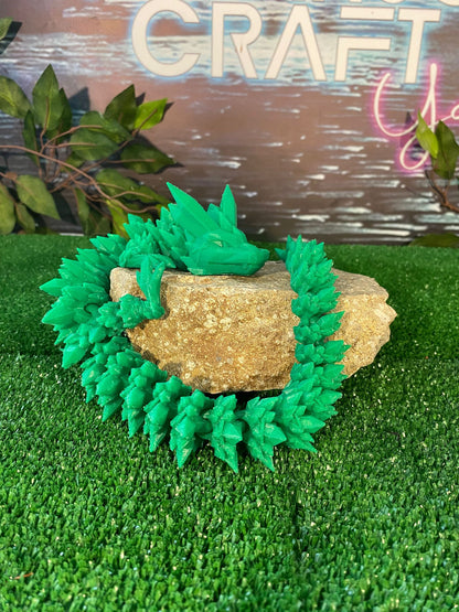 Turaç Cans Beweglicher Kristall-Drache (Große Größe 52 Cm) Alle Farben