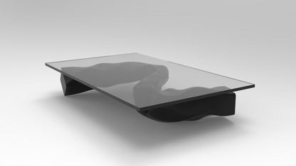 Skulpturale Kunst Futuristischer Couchtisch 140 CM