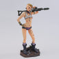 Wild Girl Panzer Figur Bemalt 20 Cm