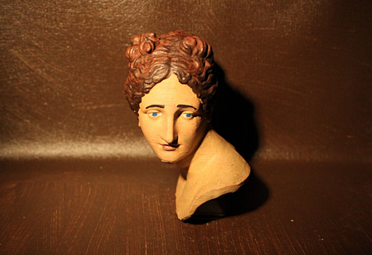 Venüs Boyalı Büst 10 Cm