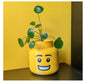 Lego-Kopf-Blumentopf