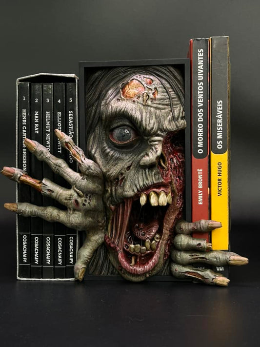 Gruseliges Monster Buchstütze Buchhalter 20 CM
