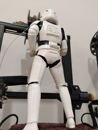 Stormtrooper Action Star Wars Handbemalte Figur 25 cm (Riesenformat)
