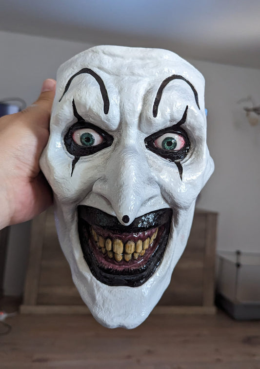Korkunç Palyaço Maskesi Giyilebilir Hallowen