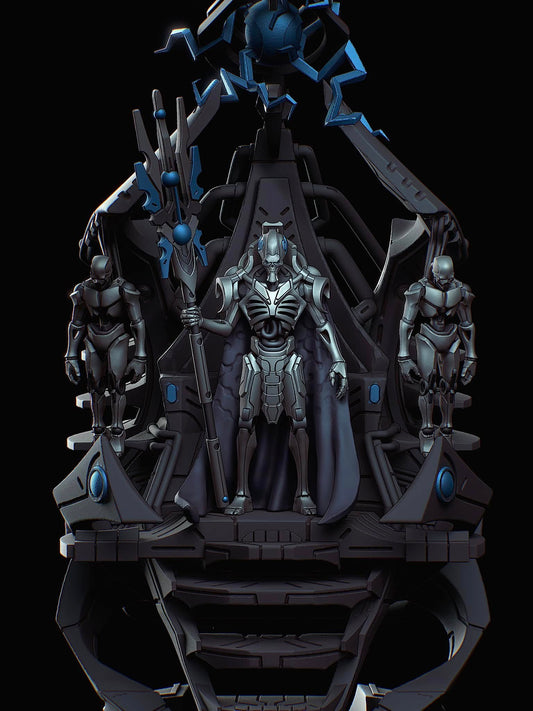 Warhammer 40K Szarekh Silent King Figür 25 Cm Büyük Boy