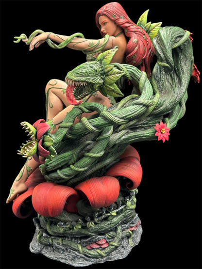 Poison Ivy Bemalte Figur 25 CM DC Comics Ultra HD 8K