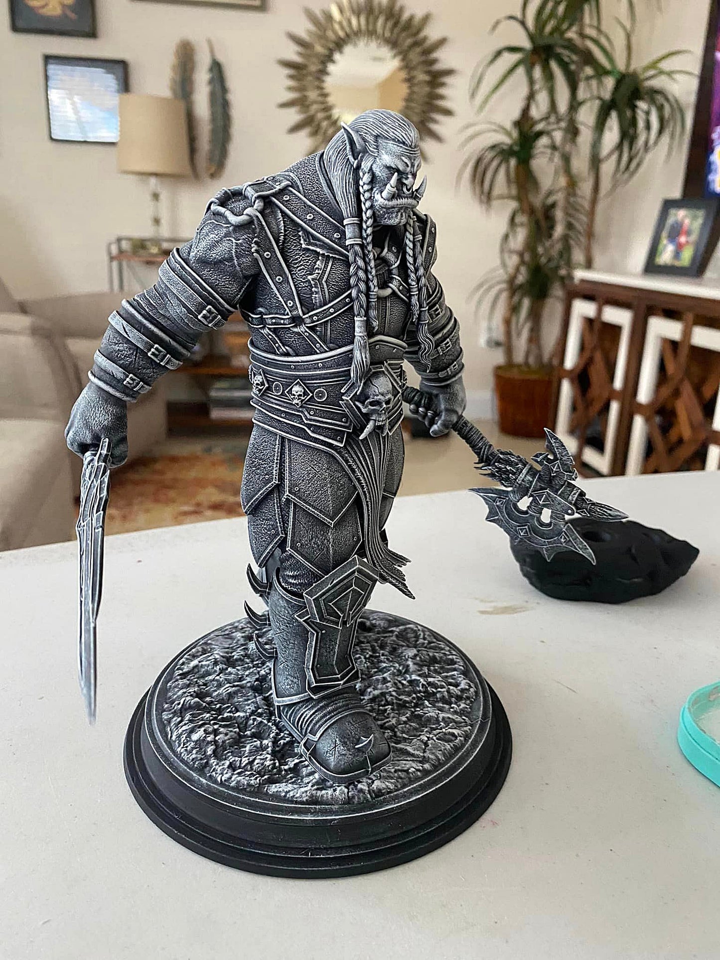 Varok Saurfang World Of Warcraft Bemalte Figur 20 cm Riesenformat