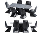 Matrix Futuristischer Konferenztisch-Set 220CM
