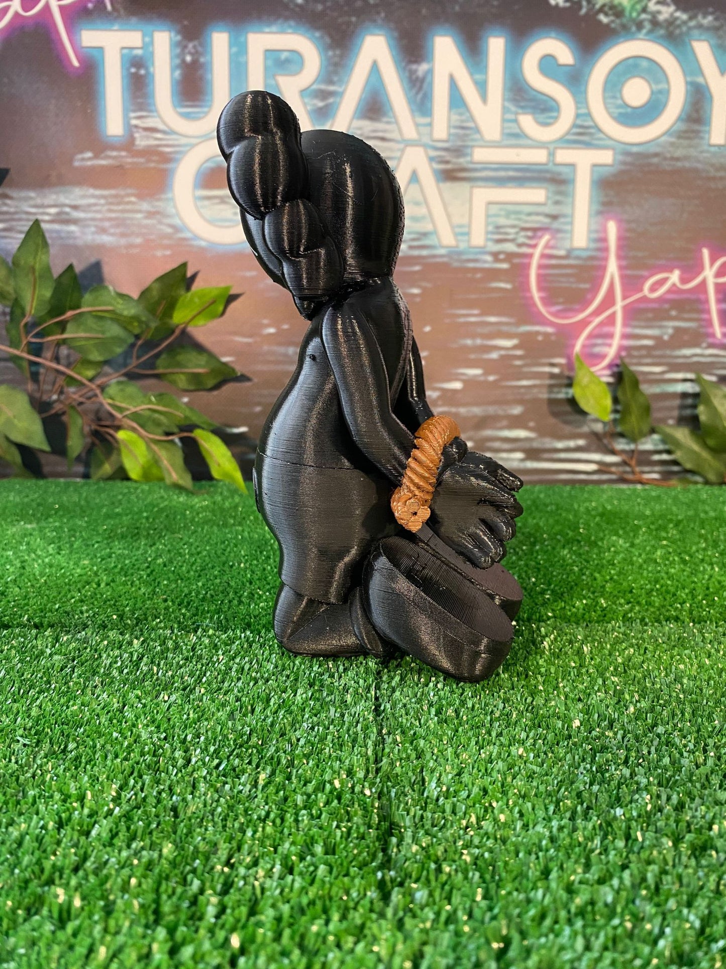 Kaws Geiseln Bemalte Figur 20 cm hoch