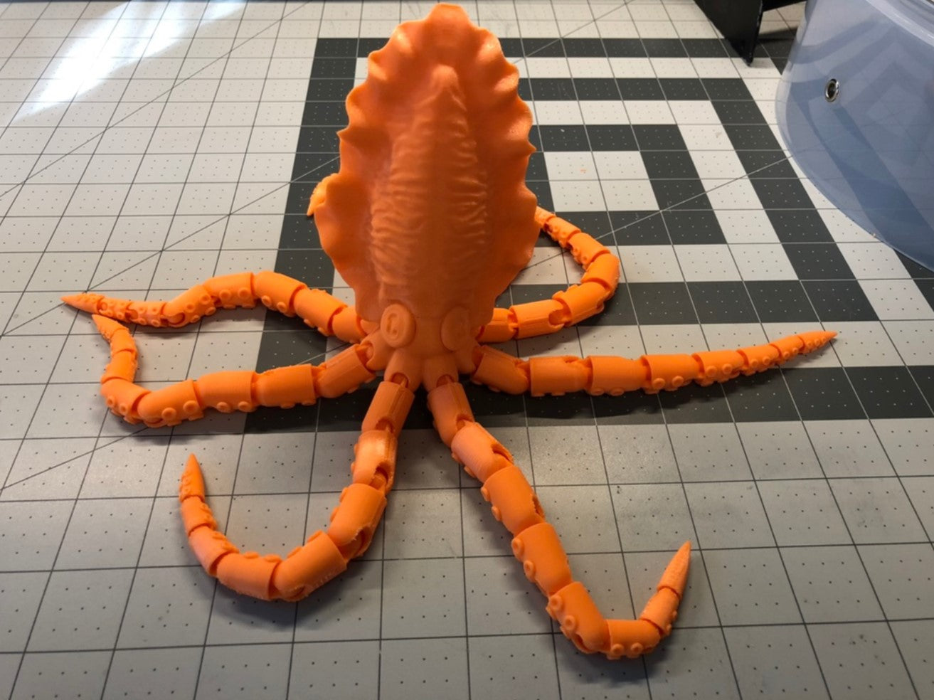 Beweglicher Oktopus Spielzeug 8 Arme (Große Größe)