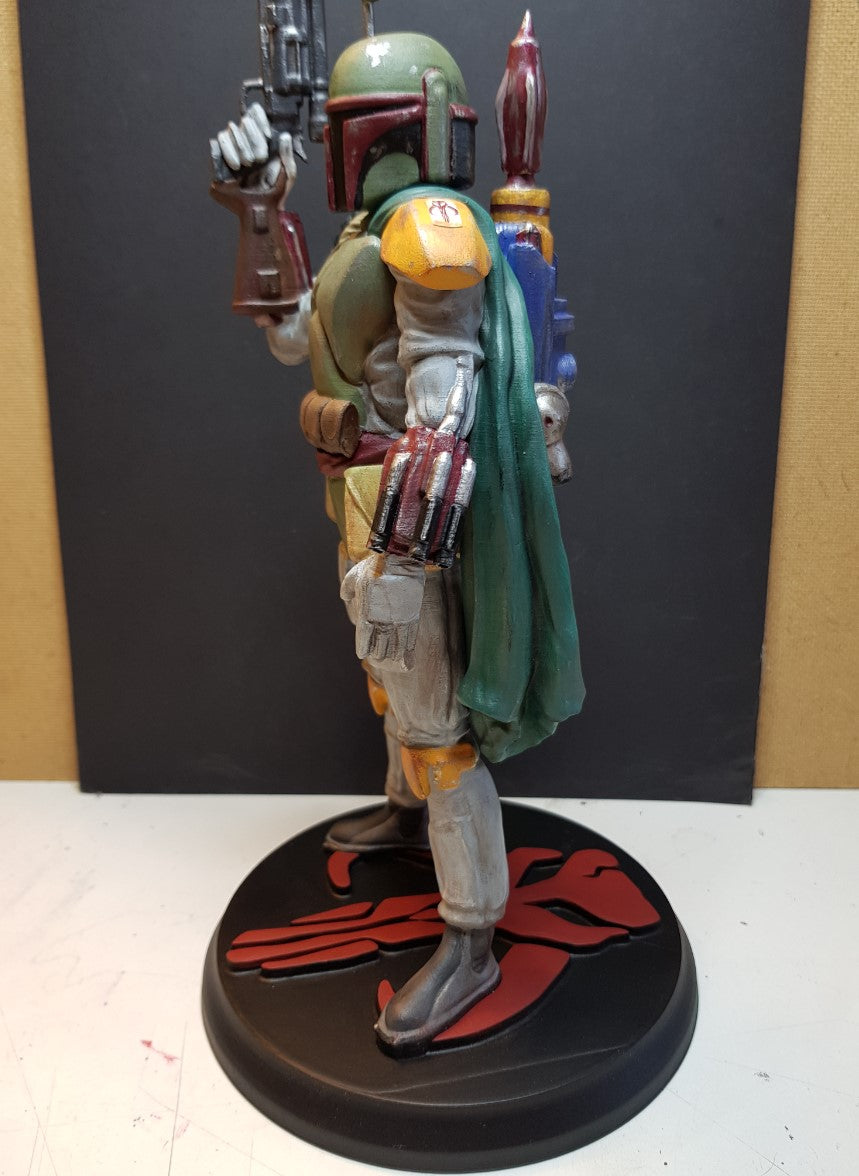 Boba Fett Star Wars Bemalte Figur 25 cm (Große Ausführung)