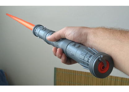 Darth Mauls Lichtschwert Star Wars Beweglich Ein- und Ausfahrbar (Doppelseitig