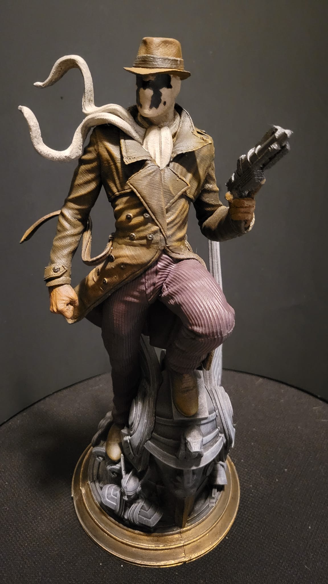 Bösewicht Rorschach Watchmen Bemalte Figur 25 cm