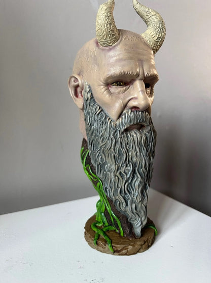 Mimir God Of War Bemalte Büste 40 cm