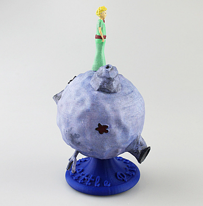 Der Kleine Prinz, bemalte Figur, 15 cm
