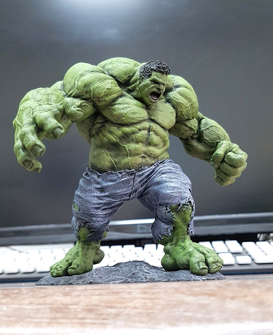 Fantastische riesige Hulk bemalte Figur 25 cm (riesig)