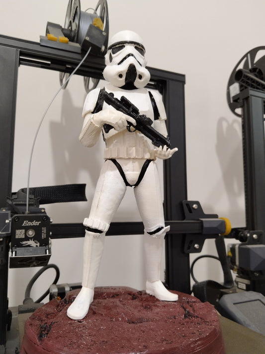 Stormtrooper Aksiyon Star Wars Boyalı Figür 25 Cm (Dev Boy)
