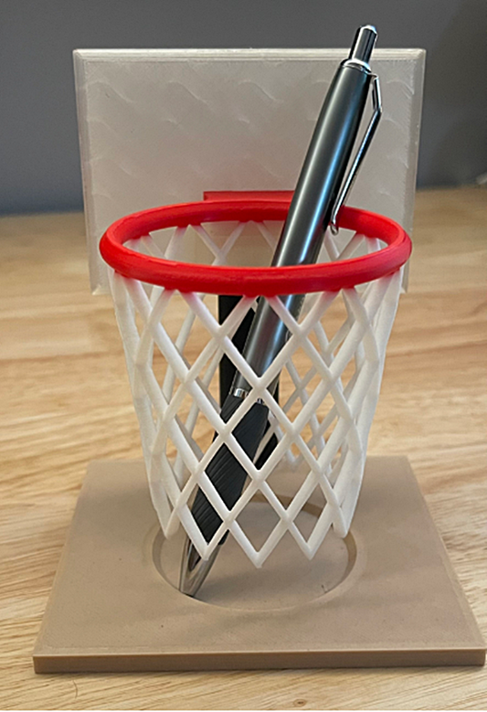 Basketballkorb Bleistifthalter 12 cm