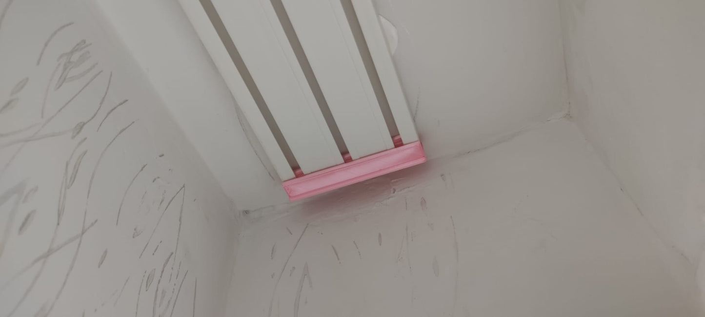 Stopper für Vorhangschienen der neuen Generation, Endstopper für Vorhänge (Set für 4 Zimmer Vorhangschienen)
