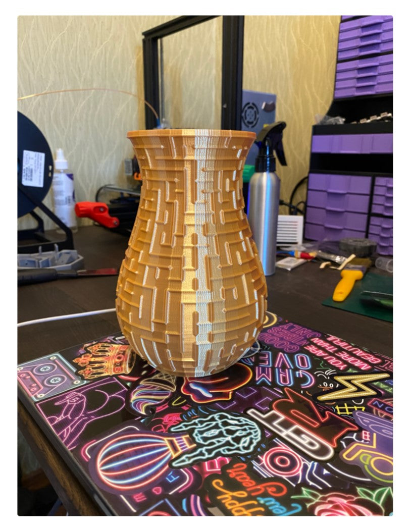 Labyrinth Moderne Vase 18 cm