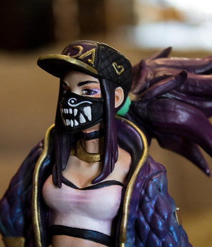Kda Akali Bemalte Figur 20 cm (Groß)