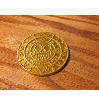 Aztec Goldene Piraten der Karibik doppelseitig 2 Stück