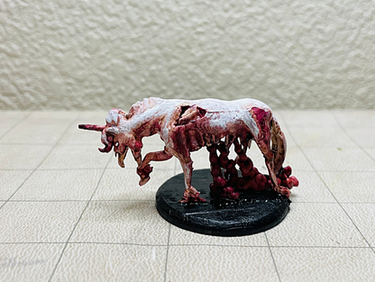 Zombie Einhorn Bemalte Figur 15 cm