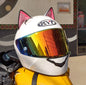 Motorradhelm Katzenohren