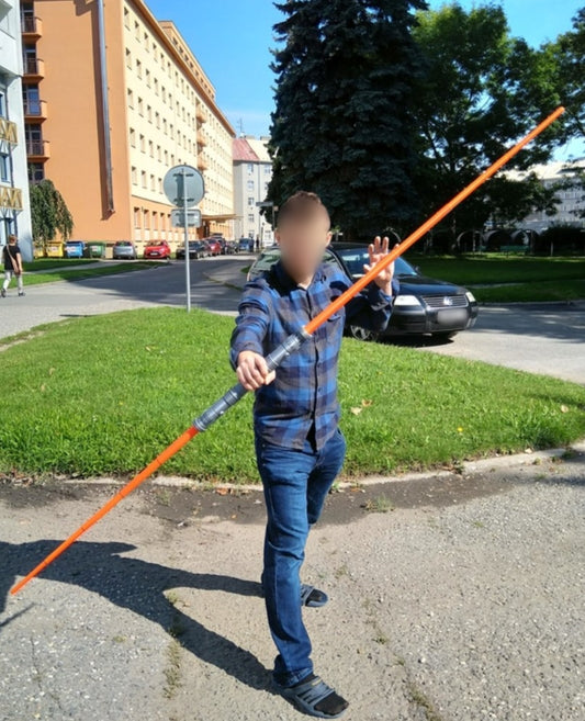 Darth Maul'un Işın Kılıcı Star Wars Hareketli Açılıp Kapanabilen (Çift Taraflı