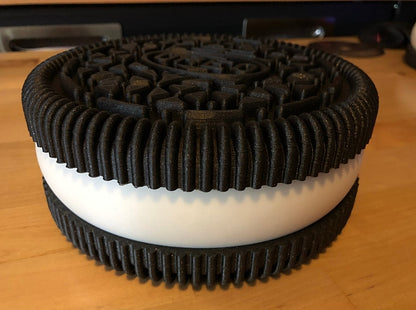 Oreo-förmige Aufbewahrungsbox, 15 cm Durchmesser