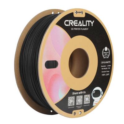 Creality CR-PLA mattes Filament Matt Schwarz 1,75mm 1KG