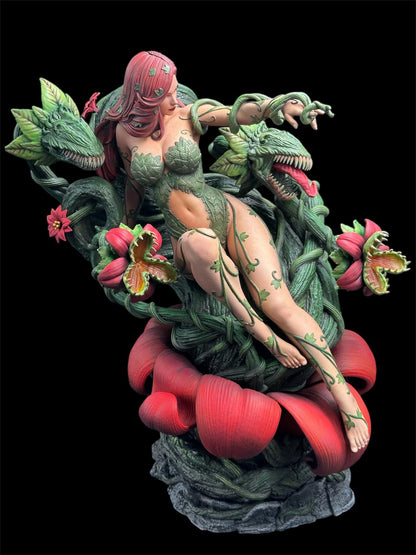 Poison Ivy Bemalte Figur 25 CM DC Comics Ultra HD 8K
