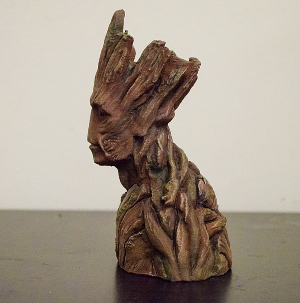 Groot Galaxy Guardians Bemalte Büste 12 cm