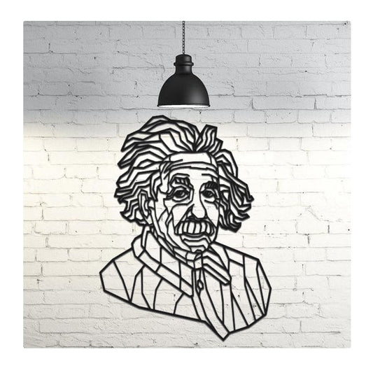 Albert Einstein Wall Decor 20 cm