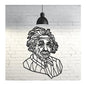 Albert Einstein Wanddeko 20 cm
