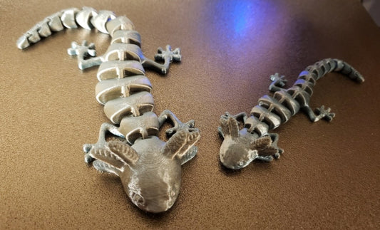 Bewegliches Axolotl-Salamander-Spielzeug (Große Größe)