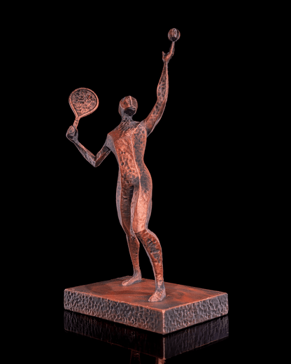 Athletische Olympia Tennis Dekofigur 20CM GROSS
