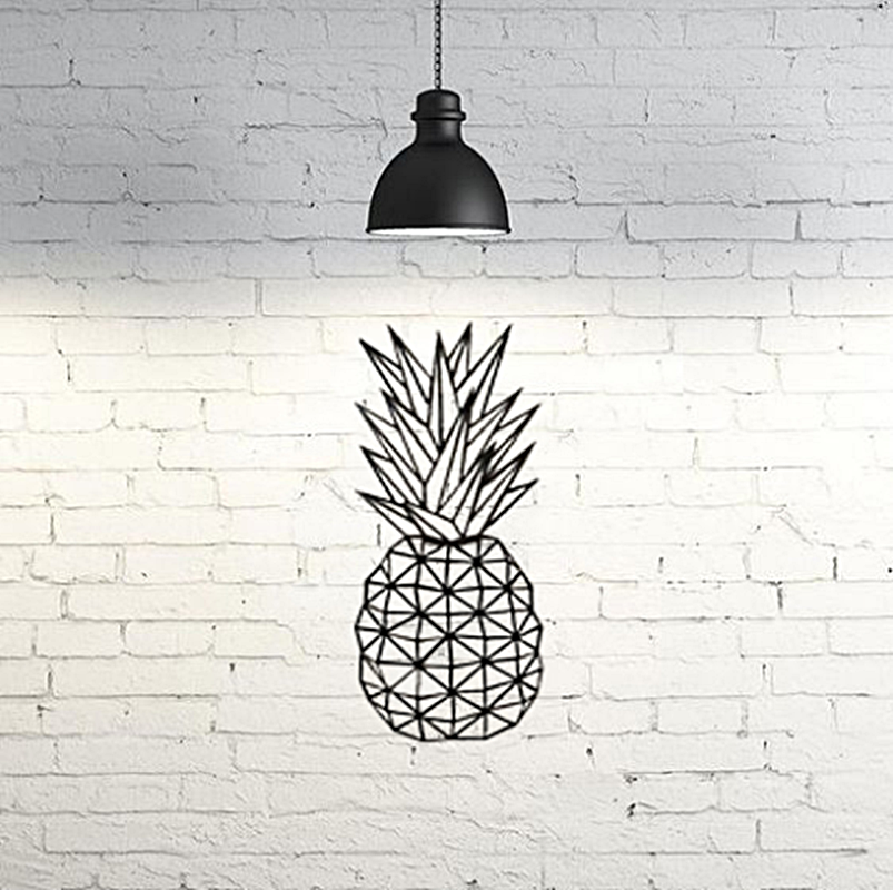 Ananas Wanddeko 22 cm