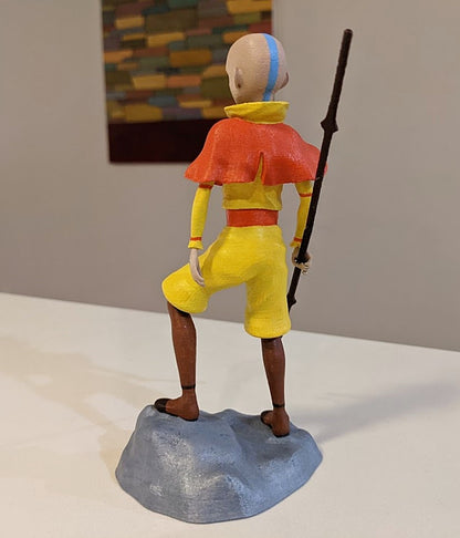 Avatar Der letzte Luftbändiger Aang Bemalte Figur 15 cm