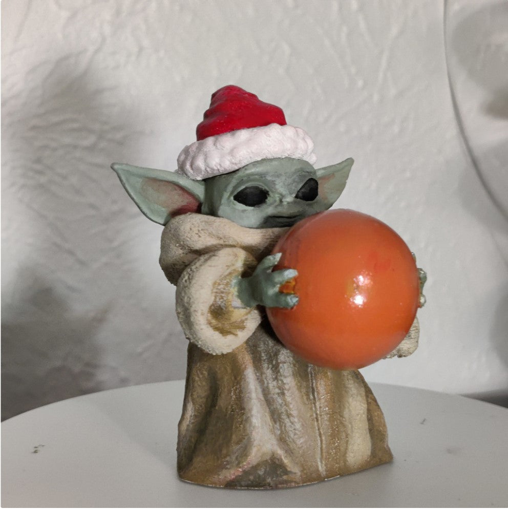 Baby Yoda Weihnachtsbaumschmuck Star Wars Mandalorian 15 cm