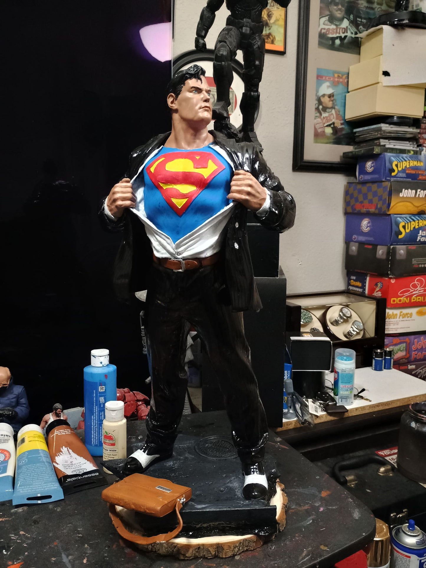 Superman Returns Lackierte Figur 15 cm
