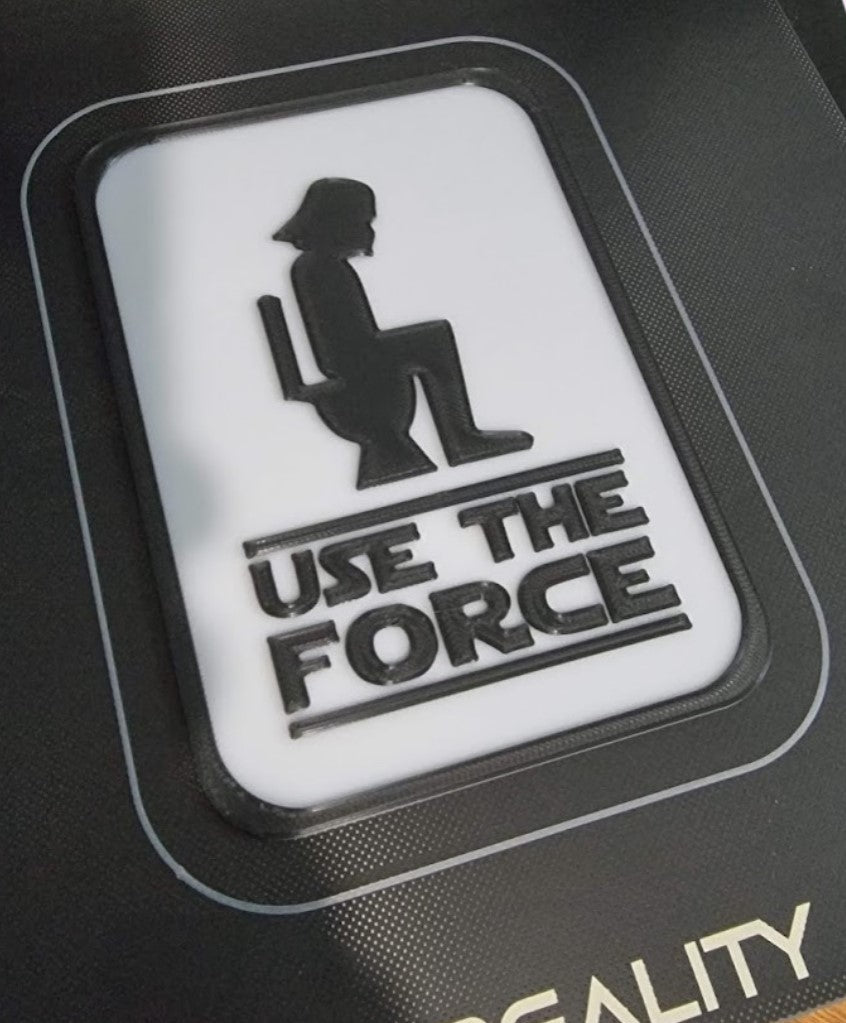 Star Wars WC-Schild